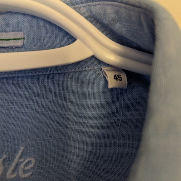 Lacoste Linen Dress shirt - Picture 3 of 4